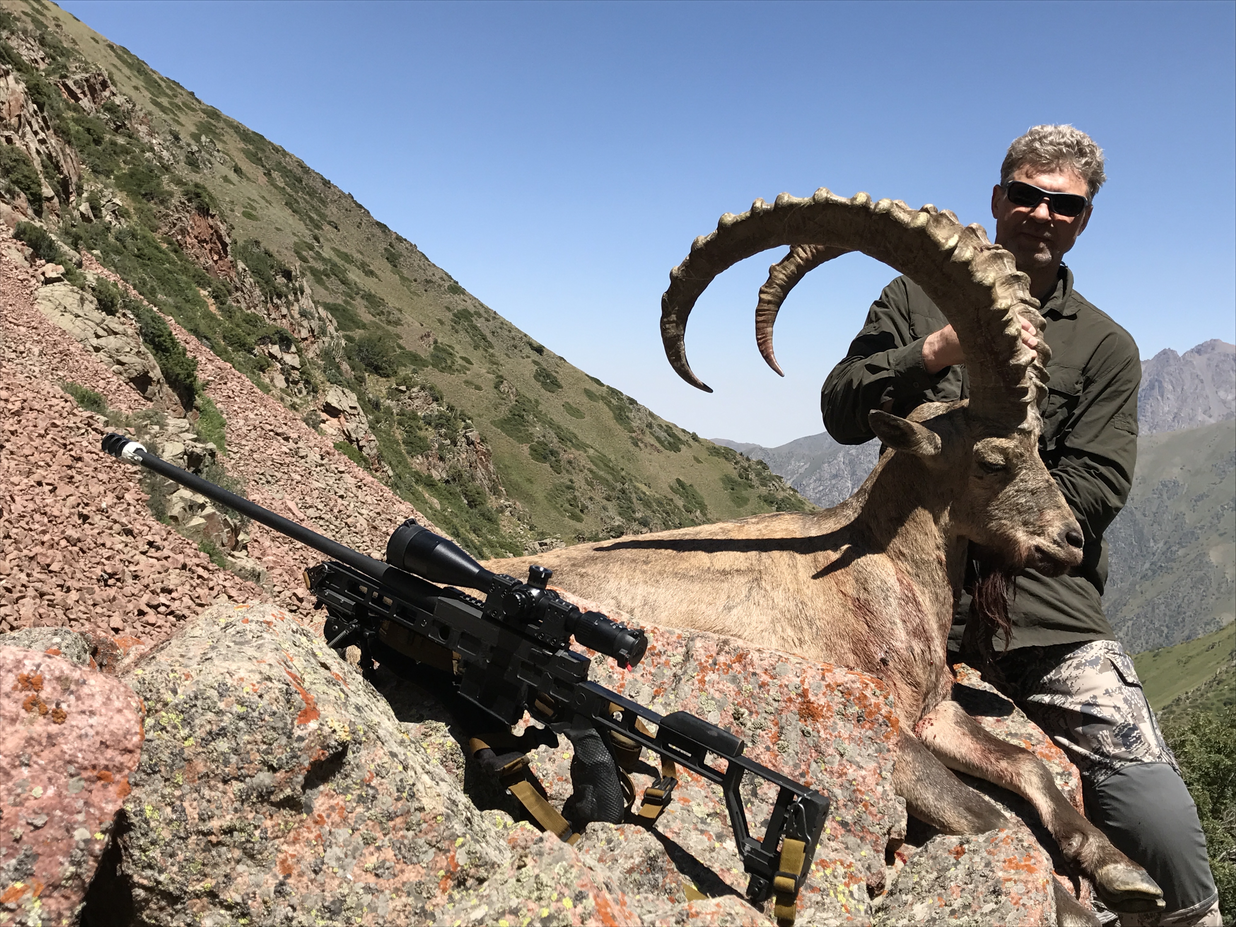 Monster Mid-Asian Ibex / VIP camp / Jambyl, Kazakhstan